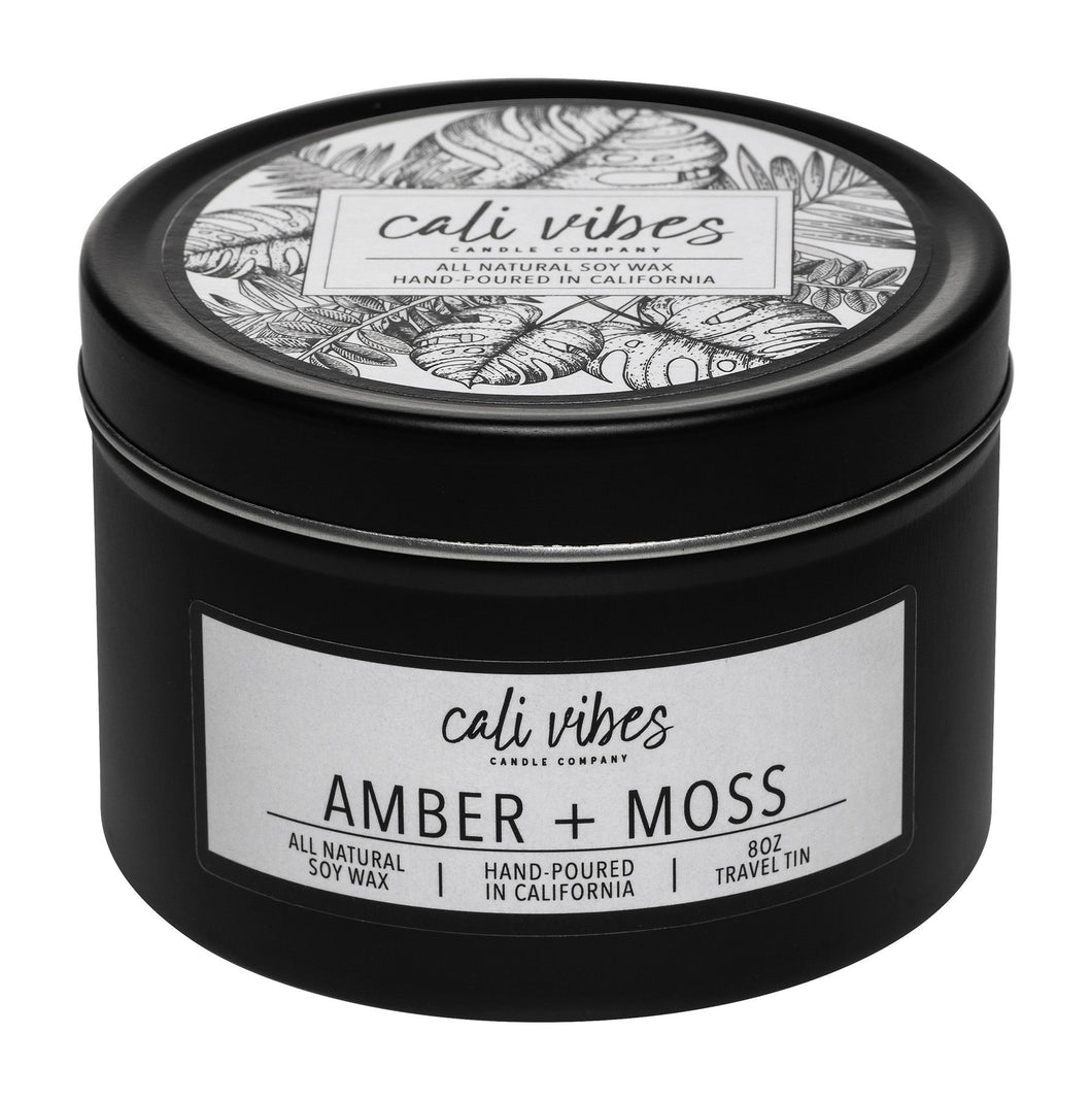 Amber + Moss - 8oz Travel Tin
