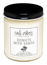 Load image into Gallery viewer, Donuts with Santa - Natural Soy Wax Candle