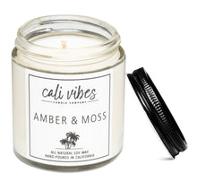 Load image into Gallery viewer, Amber + Moss - Natural Soy Wax Candle