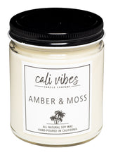 Load image into Gallery viewer, Amber + Moss - Natural Soy Wax Candle