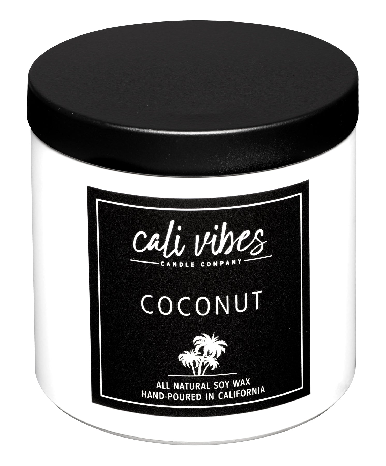 Coconut - Natural Soy Wax Candle – Cali Vibes Candle Company