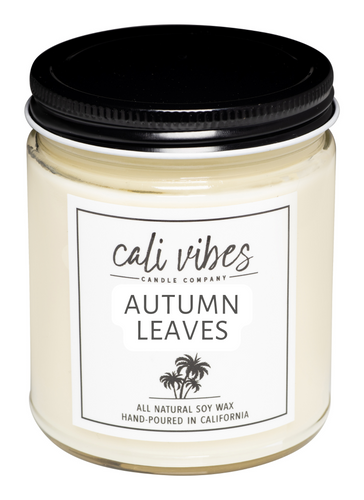 Autumn Leaves - 9oz Soy Wax Candle