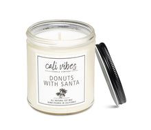 Load image into Gallery viewer, Donuts with Santa - Natural Soy Wax Candle