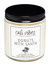 Load image into Gallery viewer, Donuts with Santa - Natural Soy Wax Candle