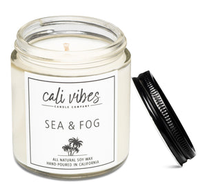 Sea + Fog - Natural Soy Wax Candle