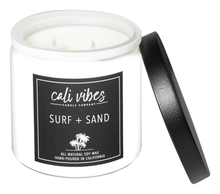 Load image into Gallery viewer, Surf + Sand - 13oz Natural Soy Wax Candle