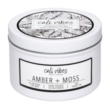 Load image into Gallery viewer, Amber + Moss - 8oz Travel Tin
