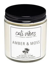 Load image into Gallery viewer, Amber + Moss - Natural Soy Wax Candle